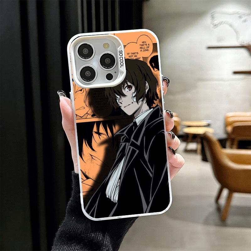 Bungo Stray Dogs Manga Soft Phone Case for iPhone 15 16 17 Pro Max 17Air 16E 14 Plus 13 12 Mini Shockproof Cover Back Shell