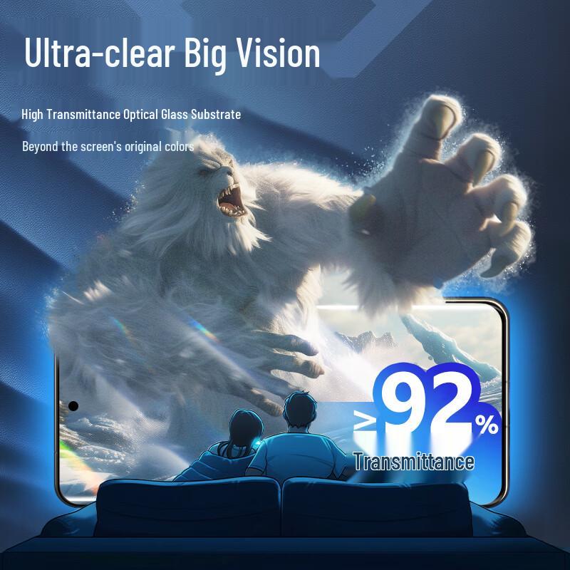 LLUNC Ultra HD Tempered Glass Screen Protector for Vivo X300 Ultra