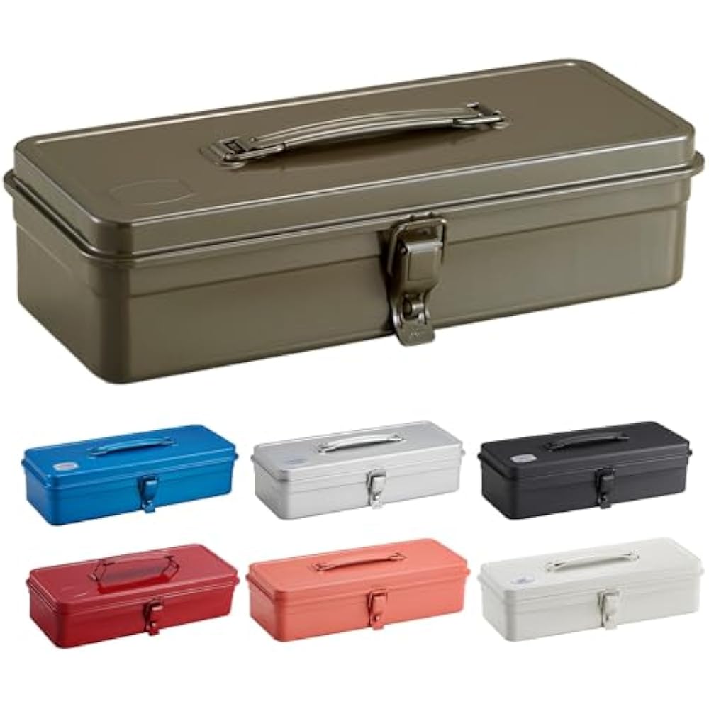 Toyo Steel (TOYO) Steel Tool Box T-320 Moss Green [Width Approx. 33 x Depth Approx. 14 x Height A...