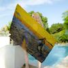 Painter Van Gogh Microfiber Blanket Quick Drying Beach Towels Oversized Printing Super Absorbent Pool Towel Blanket