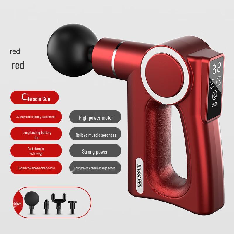 Zhuochao Heat Therapy Fascia Massage Gun CN plug (adapter included)