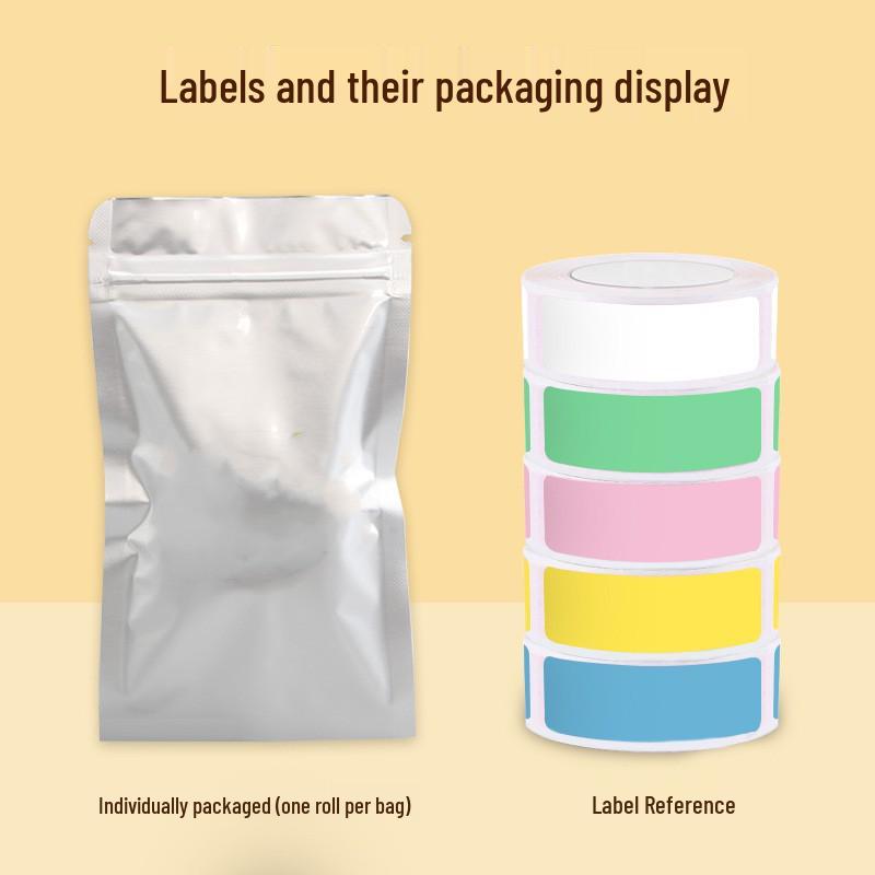 Waterproof Thermal Adhesive Color Labels for Hanyin H11 Printer – Tear-Resistant Sticker Paper