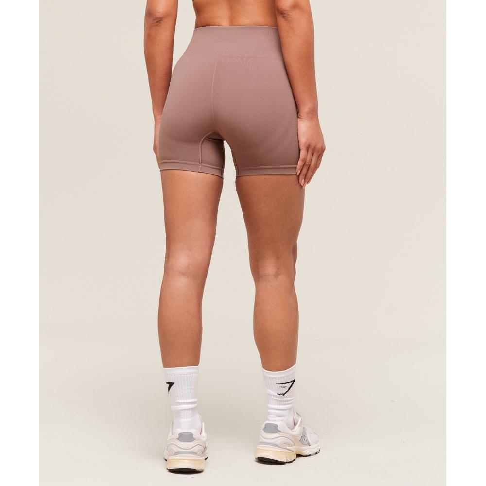 Gymshark Everyday Seamless Shorts Chestnut Pink B6a8m Kcpn