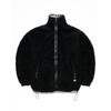 Fm91.02 Teddy Bear & Paisley Reversible Jacket Black