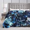 Cookie Run Kingdom Game  Blanket  Decorative Flannel Throw Blanket For Outdoor Super Warm Custom Quality Bedspread Gift Idea