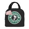 Snoopy Lunch Bag with a Zipper Closure, Compact and Insulated, This Stylish and Portable Insulated Lunch Bag Is a Soft Cooler Bag Perfect for