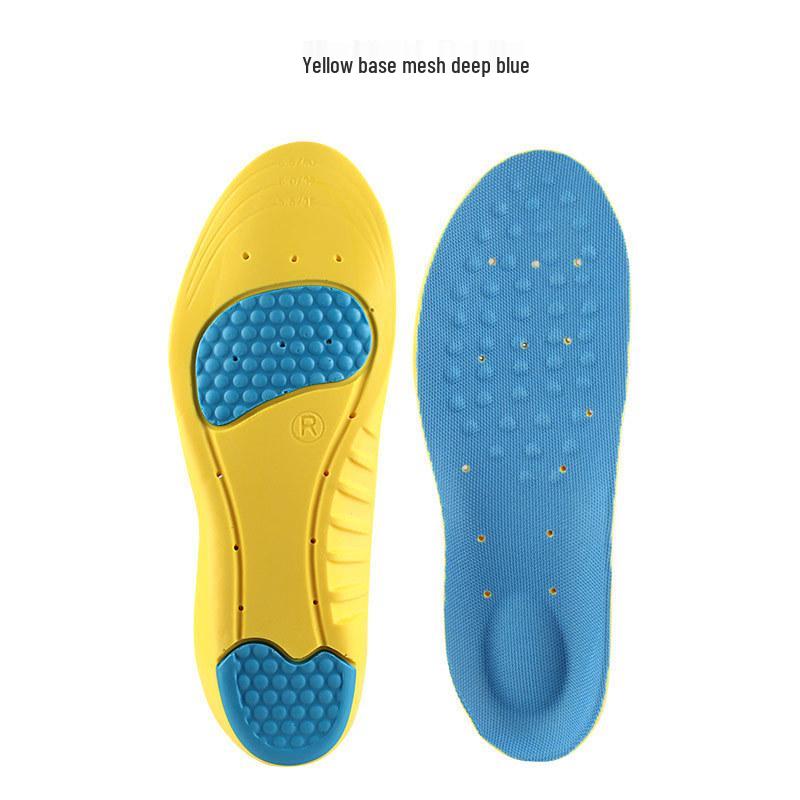 Ultra-Soft Breathable Shock-Absorbing Sports Insoles for Running & Basketball - Unisex
