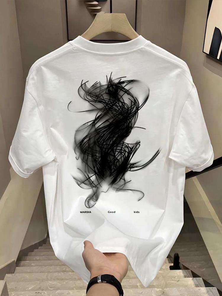 2025 Summer New Fantastic Mens 100 Pure Cotton and Pure Colour of ColthesTShirt for Men Quick Drying Comfortable TShirt