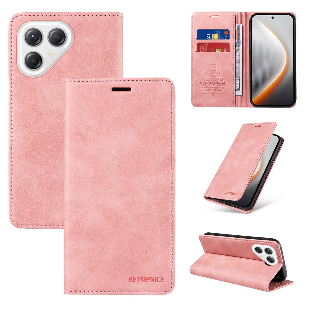 For TECNO Pova 7 Ultra 5G Case BETOPNICE Magnetic Closure RFID Blocking Wallet Stand Leather Phone Cover