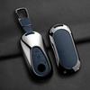 Alloy Style Car Key Case Cover Shell for Mercedes Benz 2023/24 C 260 S  Class W206 W223 S350 C260 C300 /400/450/500 Keychain