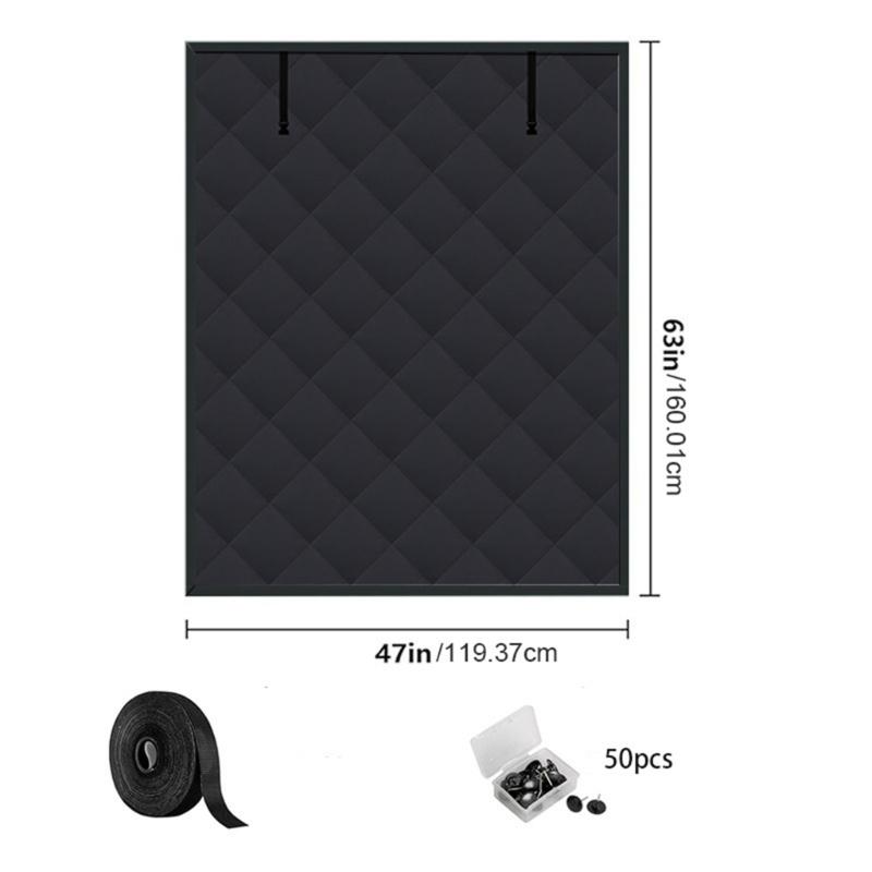 Noise Blocking Oxfords Fabric Rollable Window Cover Designed for Quiet Living Space with Roll Light Control