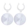 Fish Tank Airline Tubing Suction Cup Powerful Aquarium Fixed Suction Cup with Clips22-25mm