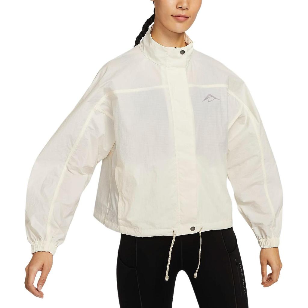 Nike Trail Repel Jacken & Mäntel Damen Hellelfenbein Weiß/Khaki FN5926-110
