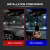 AAA1 Luminous Acrylic Pendant Car Decor Rear View Mirror Accessories For BMW 1 3 4 5 6 7 Series M X1 X3 Performance Alpina G20 F20