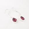 Rhodolite Gemstone 925 Solid Silver Jewelry Handmade Dangle/Drop Earrings 2.60" EE-43-39