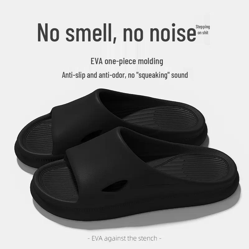 Eva Non-Slip Thick Bottom Slippers: Summer Indoor/Outdoor Options for Men & Women, Odor-Free Comfort