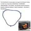 W11252182 8206227 Microwave Turntable Ring, Rotating Ring Roller 8206227, Middle Glass Plate Tray Support Holder, Replacement Inner Ring for