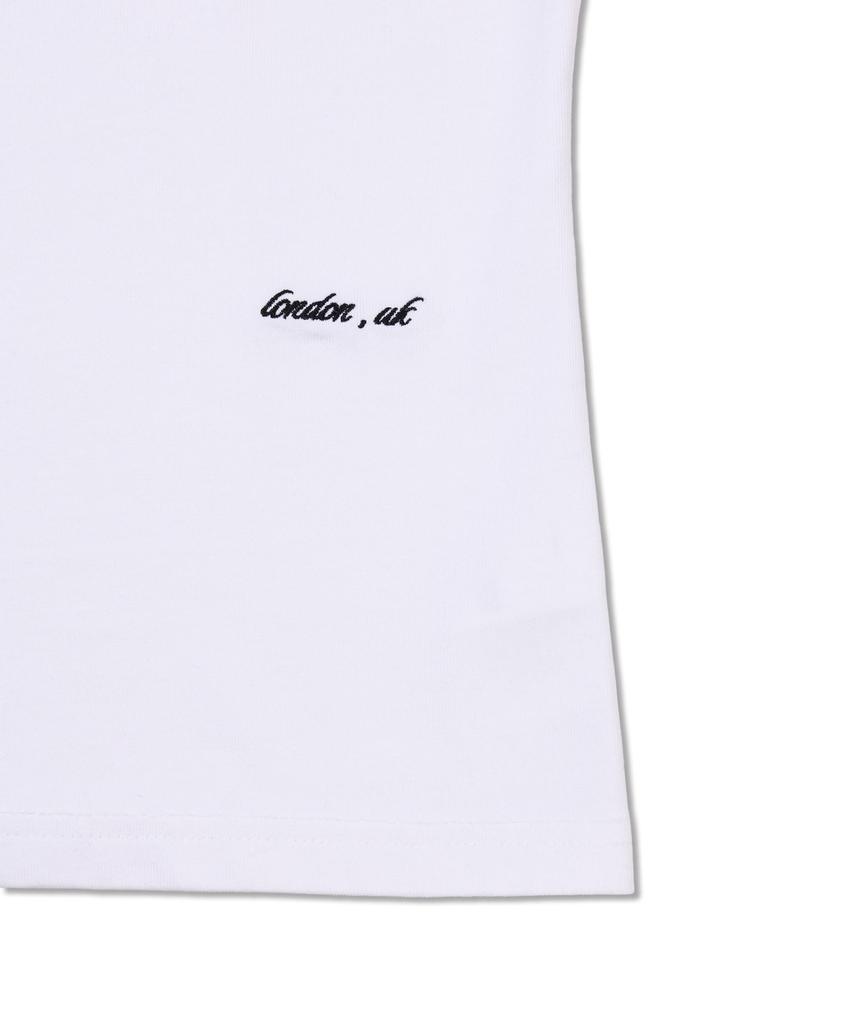 Michikoleondeonkosino Union Jack Patchwork T-Shirt White