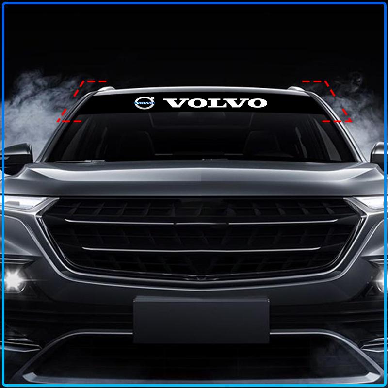 Auto-Frontscheibenaufkleber, dekorative Embleme vorne und hinten für Volvo Rdesign XC90 S60 XC60 V70 S80 S40 V50 V40 V60 C30 S70