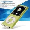 1.8 Inch LCD Screen MP3 Player Mini Portable MP3 Music Player Stylish Aluminum Alloy Lossless Sound Slim for Running