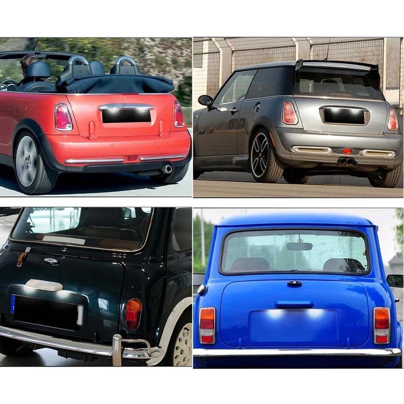 LED License Plate Lights Signal Light For BMW Mini Cooper R50 R52 R53 Canbus No Error 2-Piece Cars Accessories