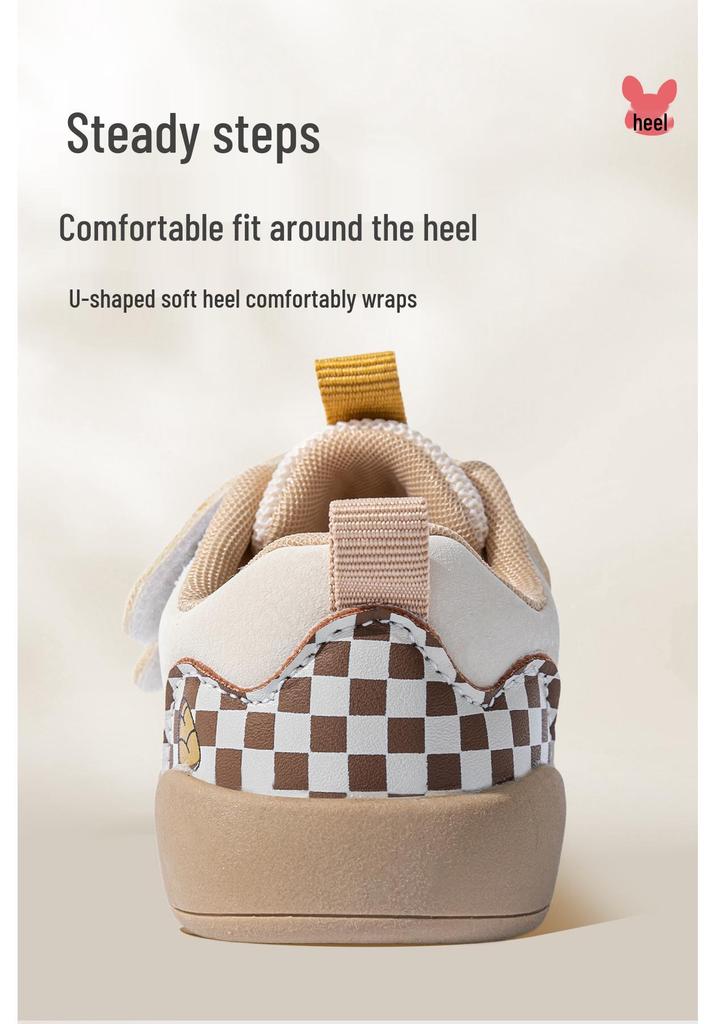 Bramille 2025 Autumn Baby Toddler Leather Walker Shoes for Boys & Girls - Non-slip Soft Sole.