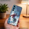 Skiing Snow Snowboard Ski Phone Case For Samsung S25,S24,S21,S22,S23,S30,Ultra,S20,Plus,Fe,Lite,5G Black Cover