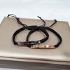 Couple Bracelet Woven Crown for Men and Women His Queen Her King Letter Jewelry