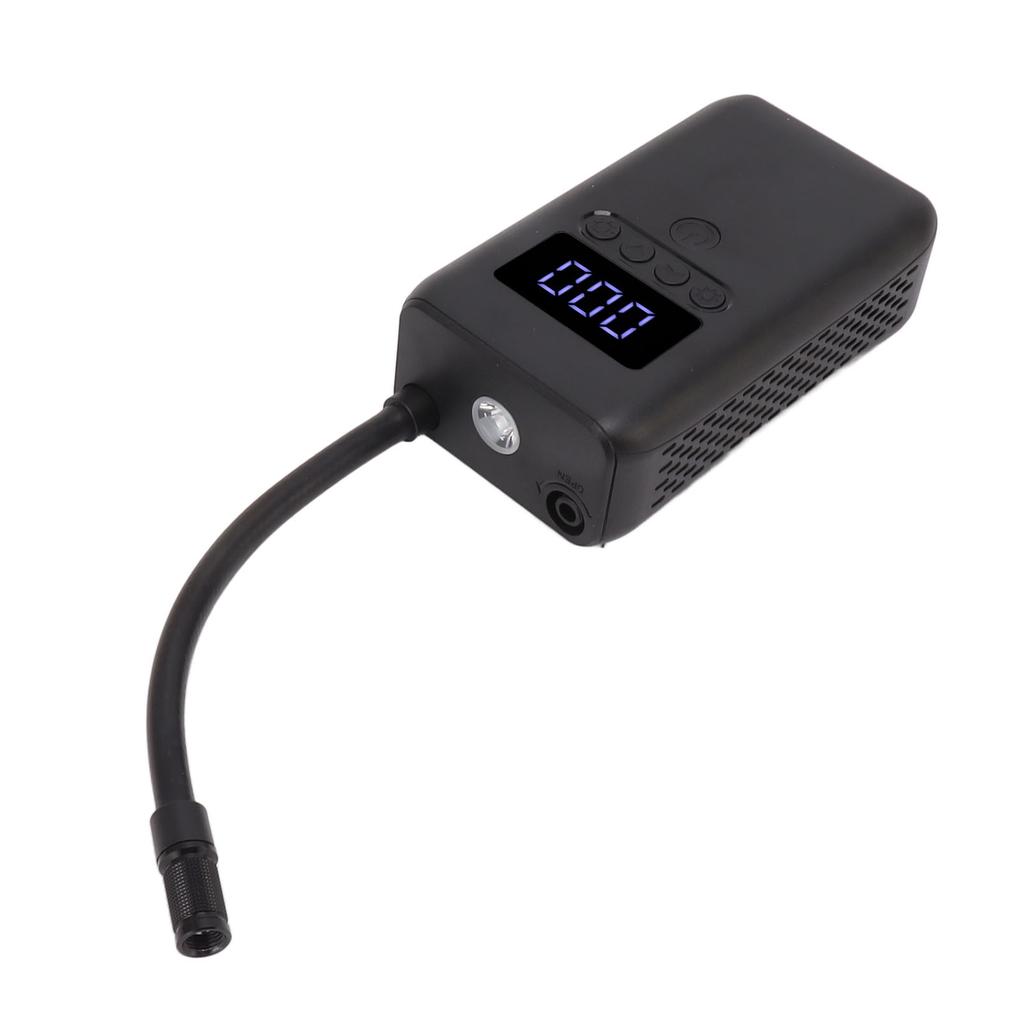 5V 2.4A Charging Pump Portable Cordless Electric Tire Inflator with Built In 2000mAh Lithium