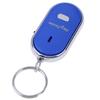Blue Anti-Lost Key Finder Locator Keychain Whistle Beep Sound Alarm Led Light