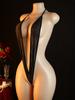Nové Sexi Spodní Prádlo Sexy Pokušení Šněrovací Tříbodové Spodní Prádlo Leopardí Vzor Odhalená Prsa Bez Zad Krční Body Set