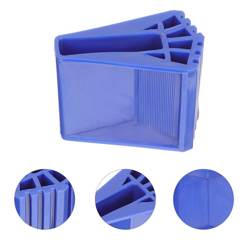 2Pcs Non Slip Ladder Feet Covers Durable Rubber Mats For Parts Telescopic Stair Accessories Household Supply Bath Decor Sets