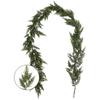 Artificial Simulation Christmas Leaf Cane Soft Feel Needle Vine Door Head Decoration Wall Hanging