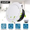 Adjustable Air Ventilation Cover Round Ducting Ceiling Wall Hole Abs Air Vent Grille Louver Kitchen Bath Air Outlet Fresh System