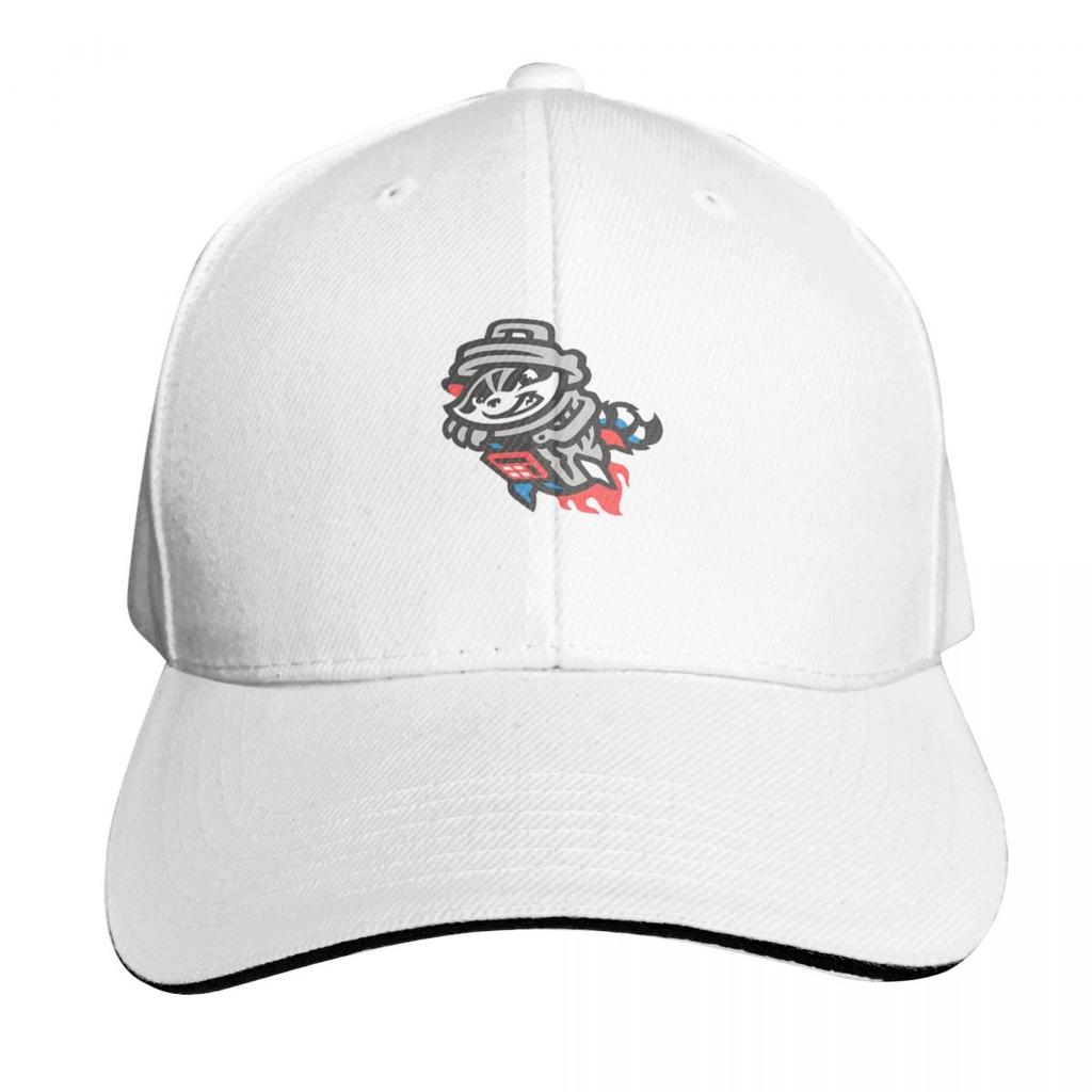 Rocket Citys Trashs Pandas  Baseball Cap Big Size Hat Hats for Unisex Snapback Cap Custom Hat Womens Golf Clothing Unisexs