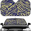 Striped Tiger Pattern Sun Visor Car Windshield Sun Shade UV Protection Heat Insulation Cover Universal  Sun Protector