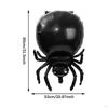 Halloween Black Araneid Balloon Foil Decorative Party Decorations Holiday Ornament for Yard