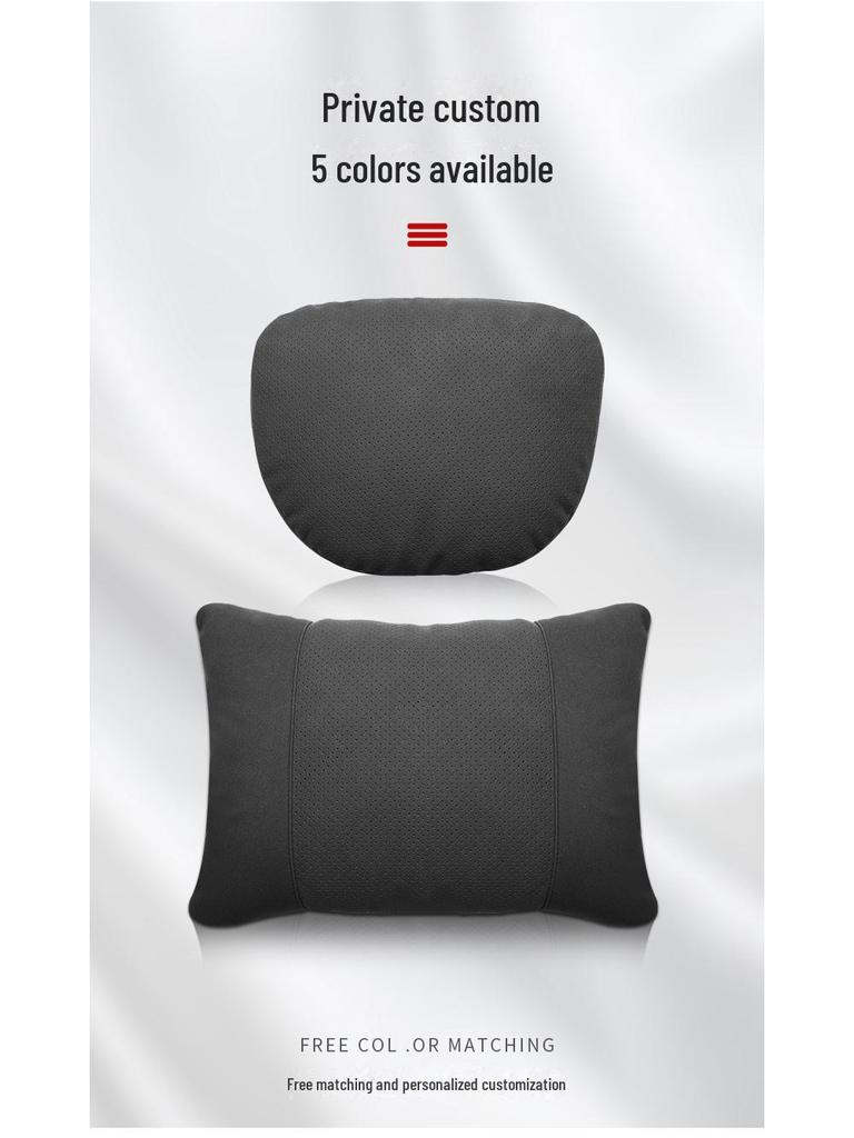 2024 Car Neck & Lumbar Support Pillow - Headrest & Seat Pad Accessories