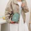 Solid Color Mobile Phone Bag Women's Crossbody Bag Coin Purse