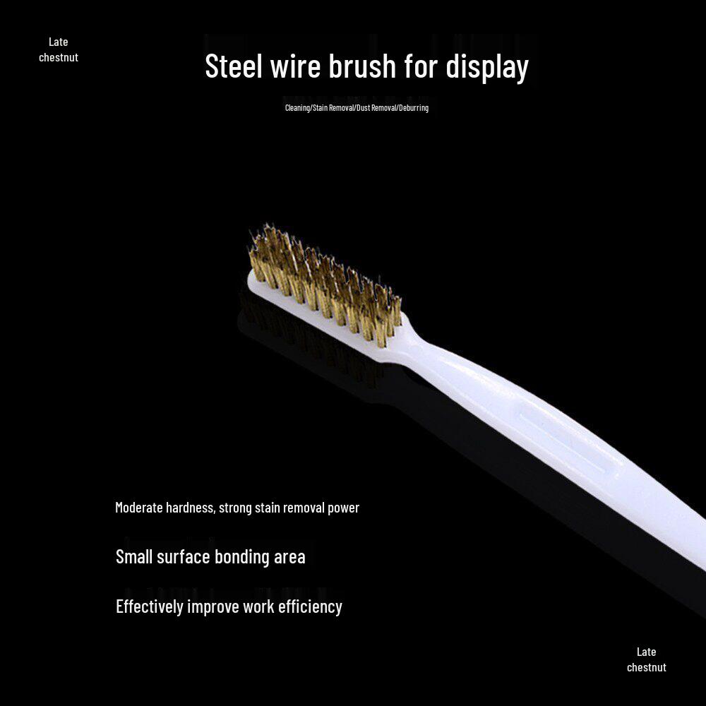 Copper Wire Brush Cleaner for 3D Printer Nozzle & Heating Block