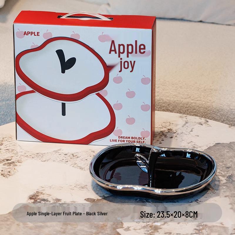 

Высококачественная керамическая подставка для фруктовых шпажек: Многоярусная тарелка для закусок и конфет для гостиной или ресепшена