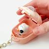 Cute Cat Spaceship Bag Charm Keychain – Random Korean Character DesignX2