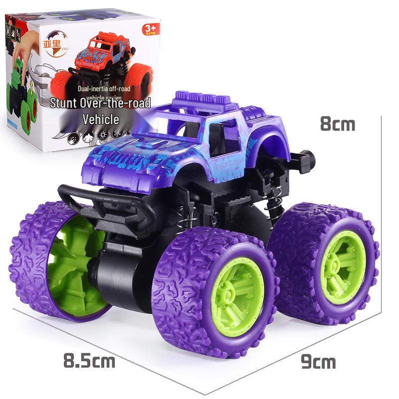 Kids' Inertial Excavator Toy Car: Off-Road Vehicle for Boys, Perfect for Small Gifts and Night Markets
