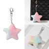 Butterfly Keychain Rings Cute Cat Keychain Pendant Plush Car Keyring Decoration