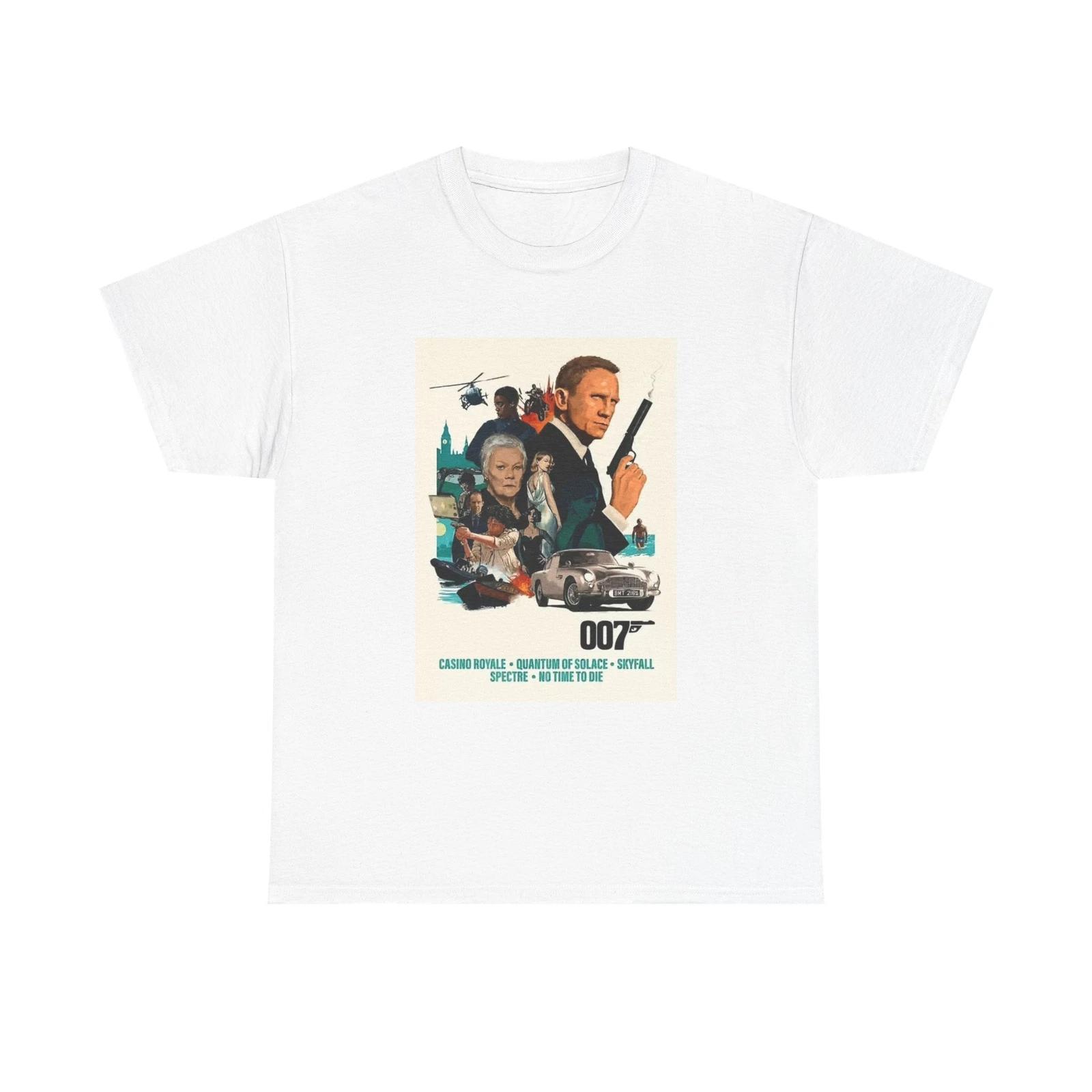 Men s and Women s T-shirts James Bond 007 L