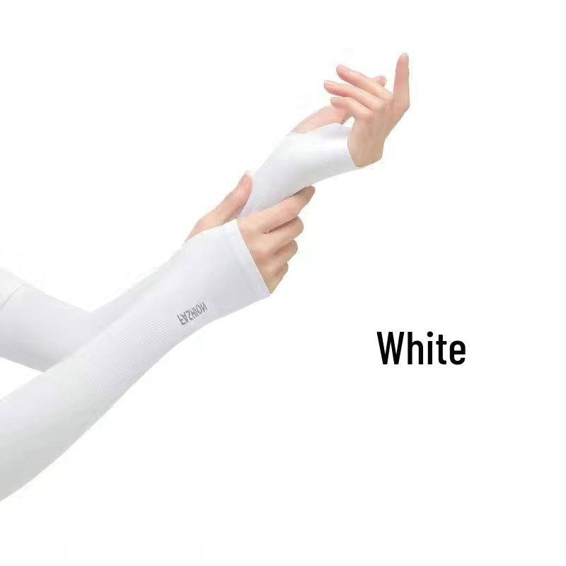 Atmungsaktive Armstulpen aus Eis-Seide mit Farbverlauf - Schweißfest, Sonnenschutz für den Sommer, Herren-Rad- & Fahrstulpen