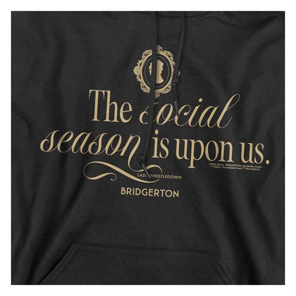 Bridgerton Unisex Adult The Social Season Is Upon Us Hoodie