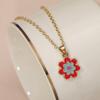 Small Pendant Jewelry Candy Ice Cream Rainbow Cloud Star Heart Flower BFF Joy Babe Charm Necklace Choker For Kids Girls Boy Gift