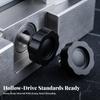 2 Pieces Tightening Knob with Threaded Stud Non-Slip Hand