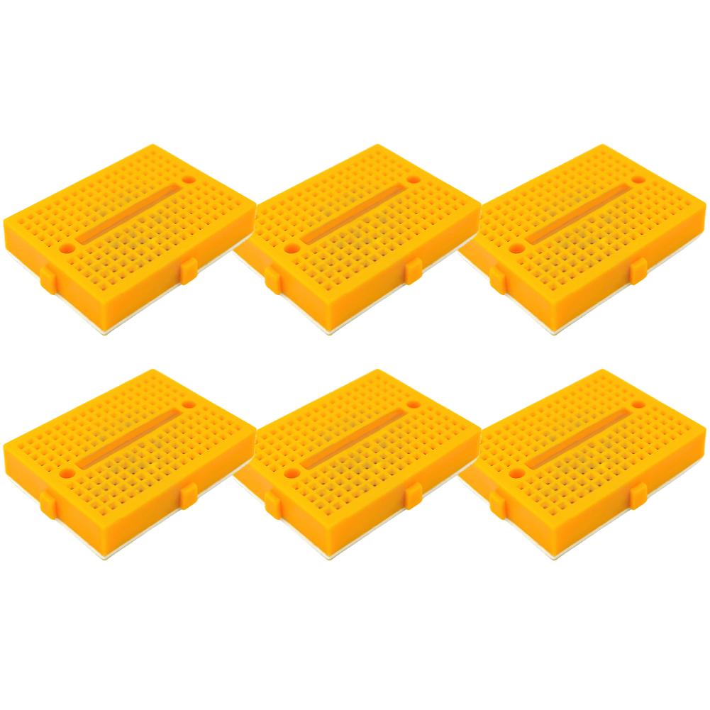 1-10PCS SYB-170 Mini Solderless Prototype Breadboard 170 Holes Breadboard Prototype Board 35x47mm for Small DIY Kits